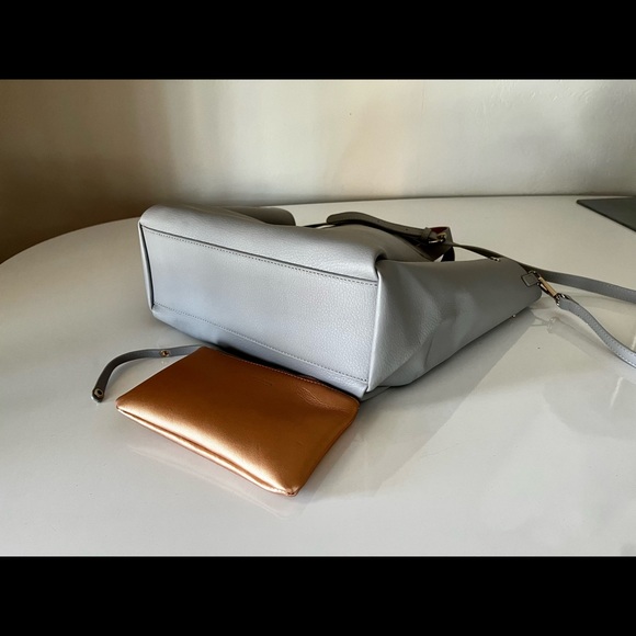 Zara Basic Adjustable Gray copper colors. Removable strap. Excellent condition - Picture 8 of 11